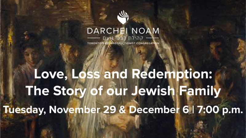 Banner Image for Love, Loss and Redemption: The Story of our Jewish Family