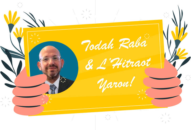 Banner Image for Join us to say Todah Raba and L’Hitraot to Yaron!
