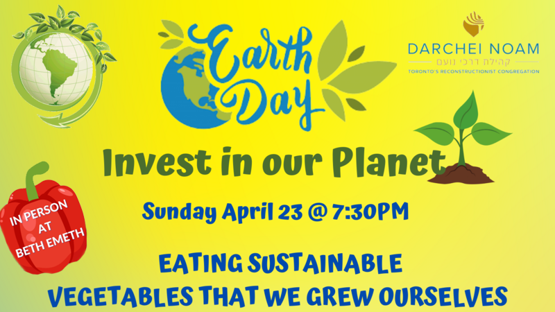 Banner Image for Earth Day: Invest in our Planet