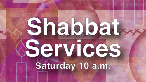 Banner Image for In-Person Shabbat Services